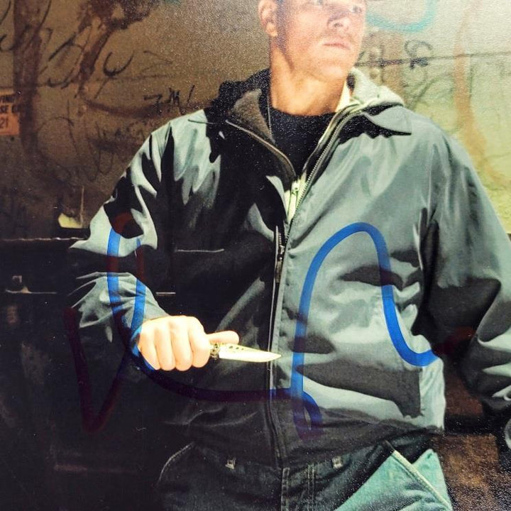 Matt Damon signed The Departed 8x10 photo autograph Beckett BAS *Blemished*