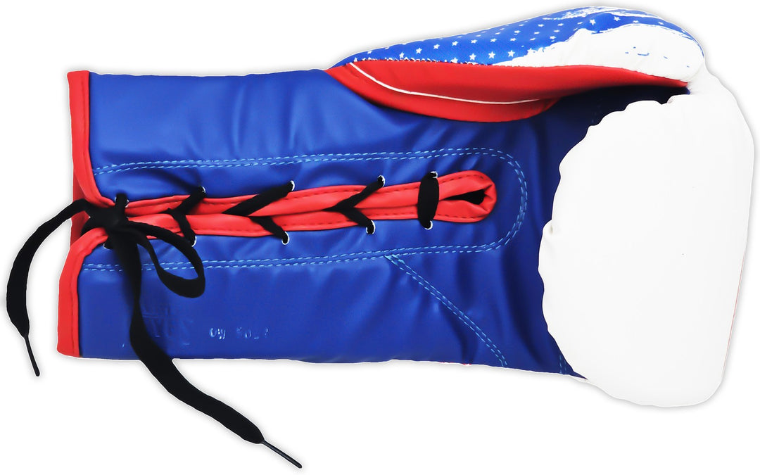 Michael B. Jordan Signed Red, White & Blue Reyes Boxing Glove Left Handed LH