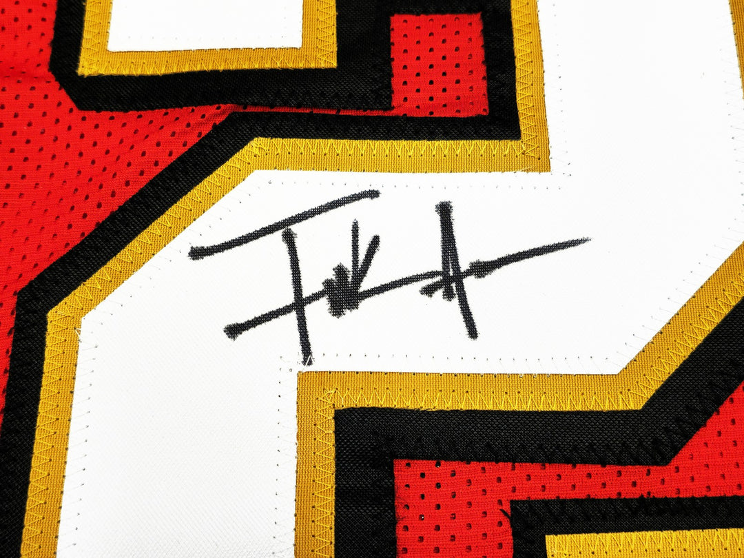 San Francisco 49ers Frank Gore Autographed Signed Red Jersey JSA