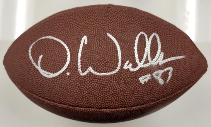 Darren Waller signed Wilson NFL Football NY Giants autograph (A) Beckett BAS