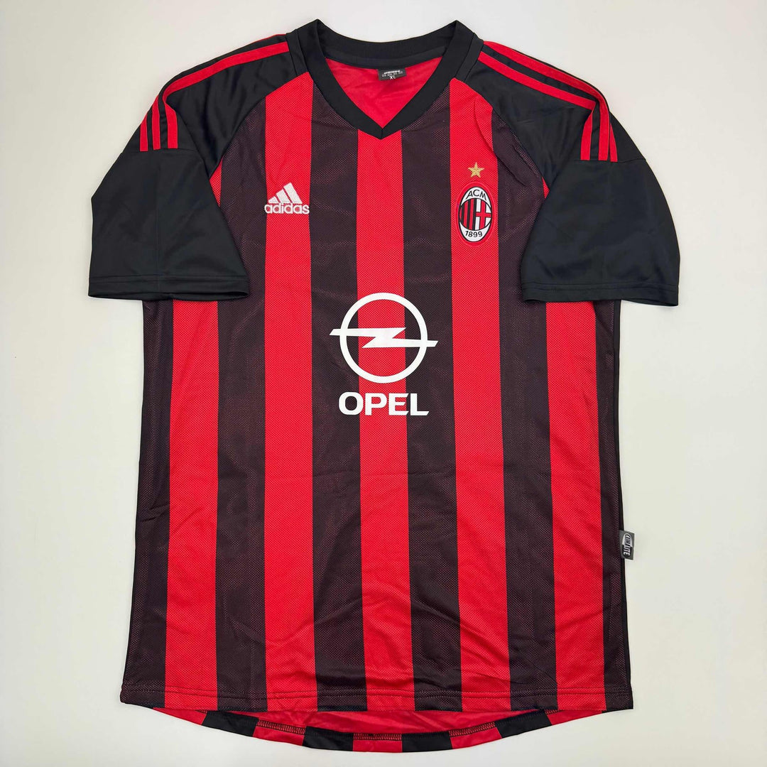 Autographed/Signed Andriy Shevchenko AC Milan Red/Black Jersey Beckett BAS COA