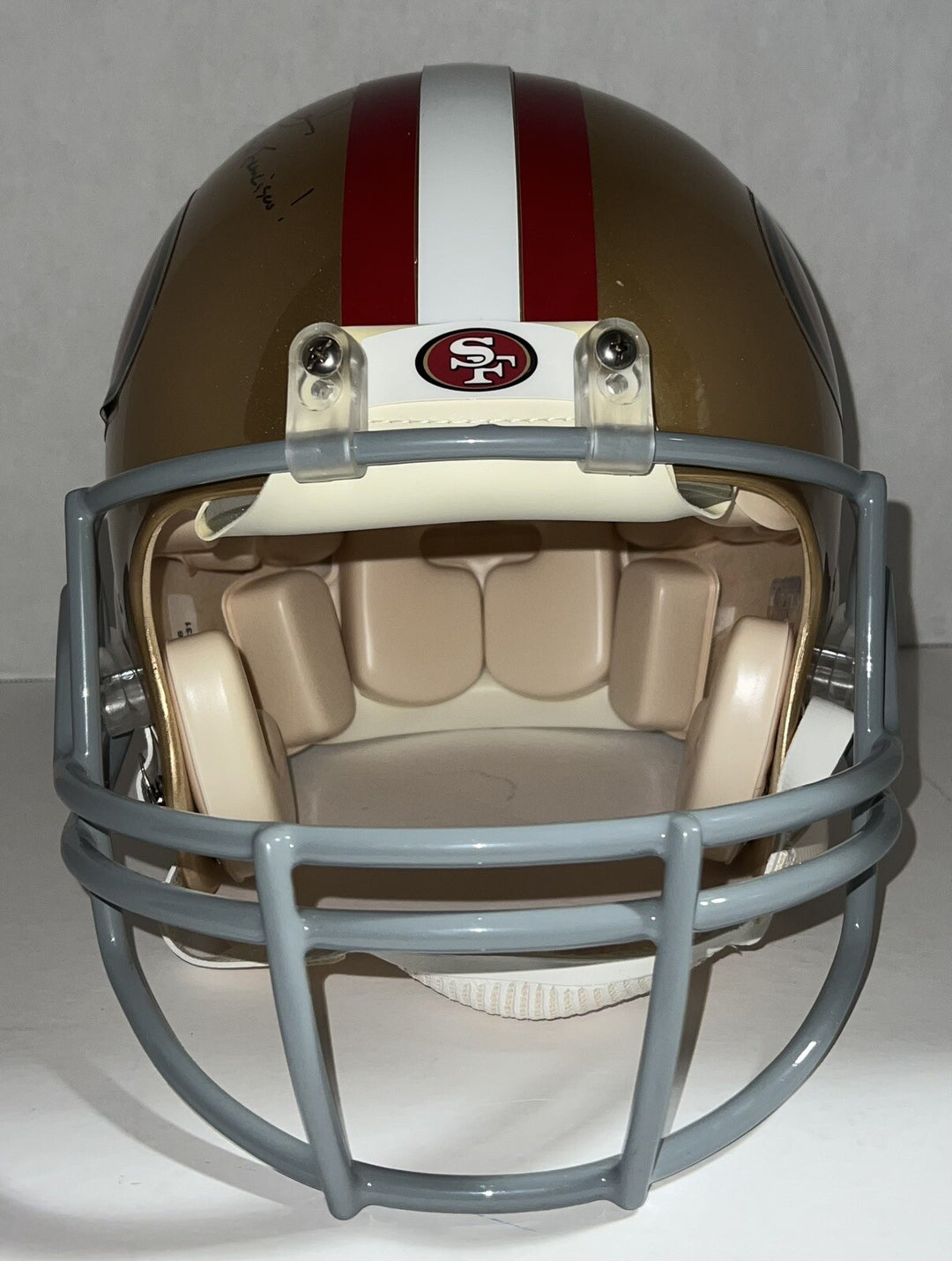 Joe Montana Signed Proline Helmet I Left My Heart In San Francisco Auto Steiner