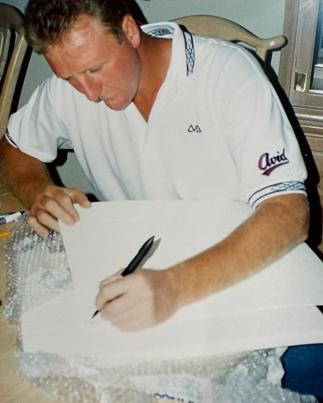 Larry Bird Signed Contract Sports Impressions 1/1 Celtics Mint Auto HOF PSA Coa