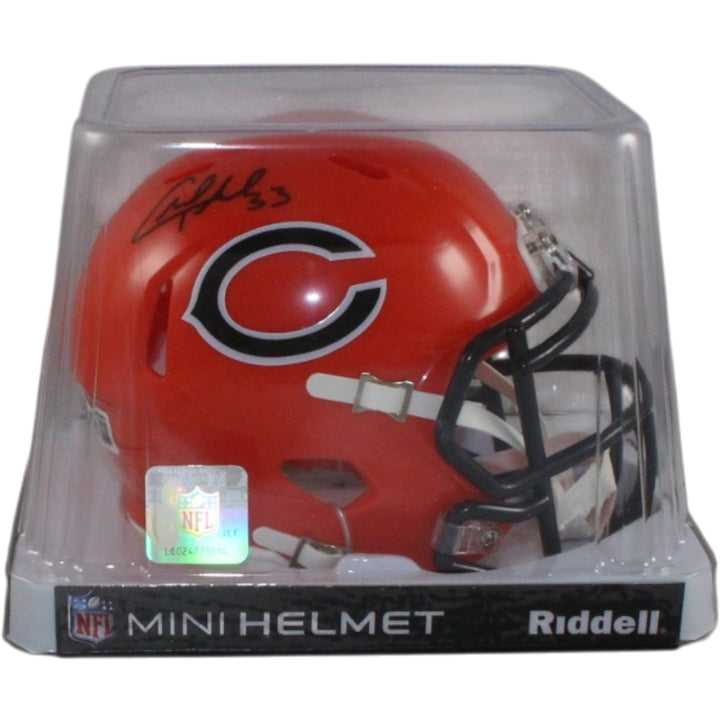 Charles Tillman Autographed Chicago Bears 22 Alt Mini Helmet Beckett WIT 56384