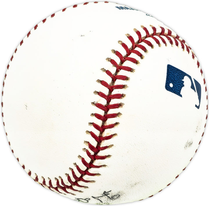 Hal Manders Signed MLB Baseball Tigers, Cubs "Best Wishes" Beckett #BM17819