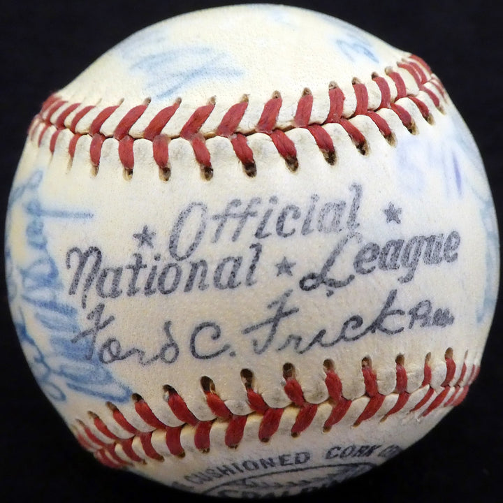 1950 Spring Training Signed NL Baseball With 22 Total Signatures Stan Musial