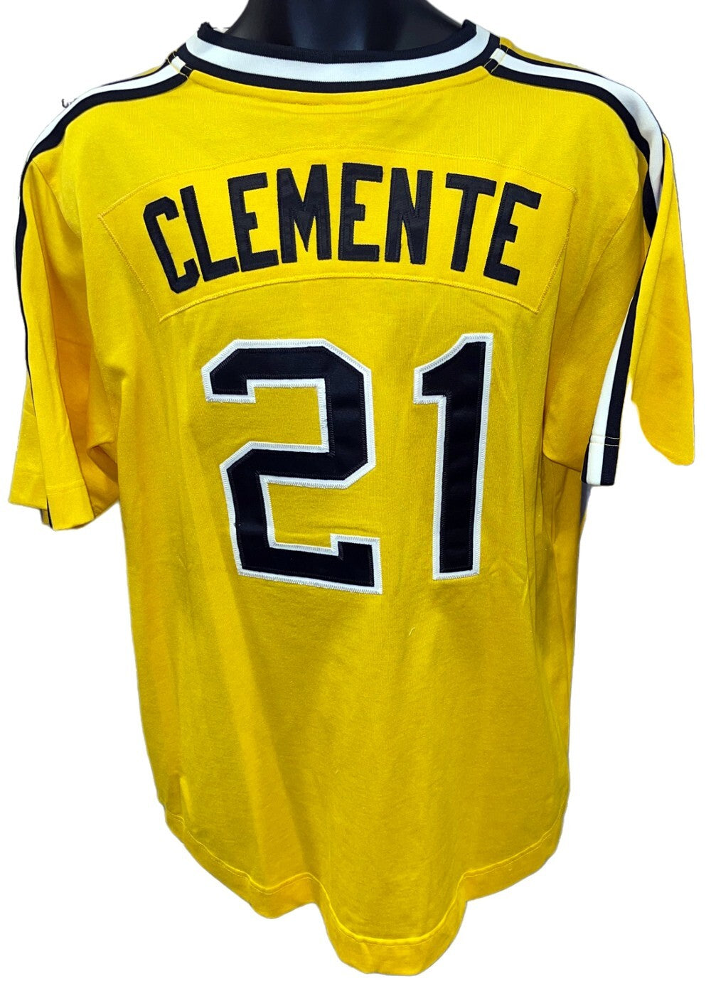 Roberto Clemente Nike Cooperstown Collection Pittsburgh Pirates MLB BB Jersey L