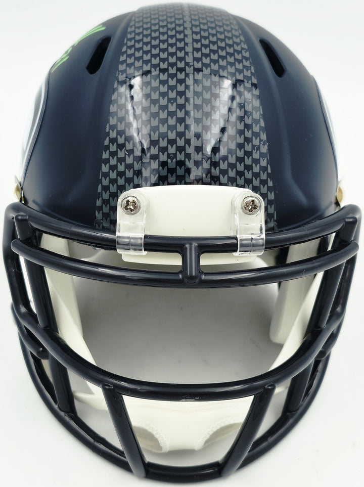 Kam Chancellor Signed Seattle Seahawks Blue Speed Mini Helmet Beckett Witness