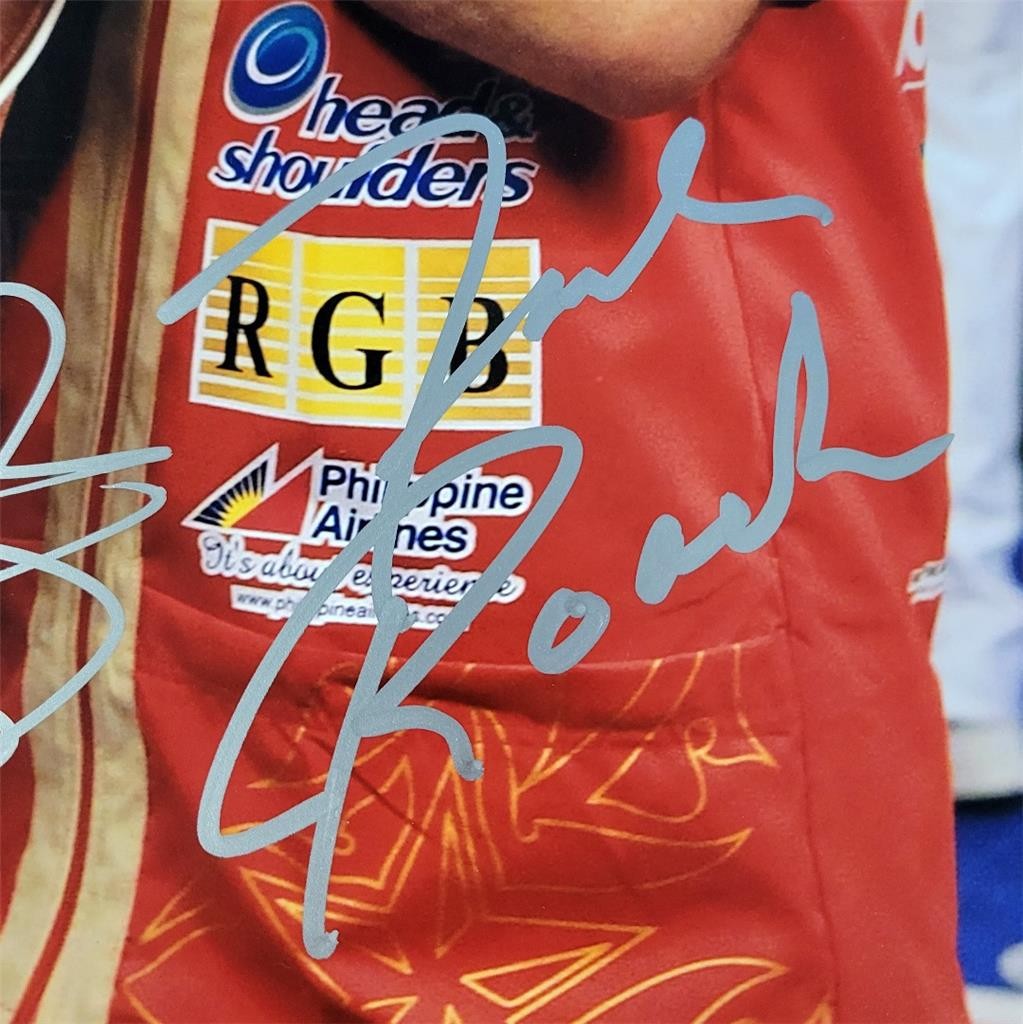 Manny Pacquiao & Freddie Roach signed 16x20 photo autograph (B) ~ Beckett BAS