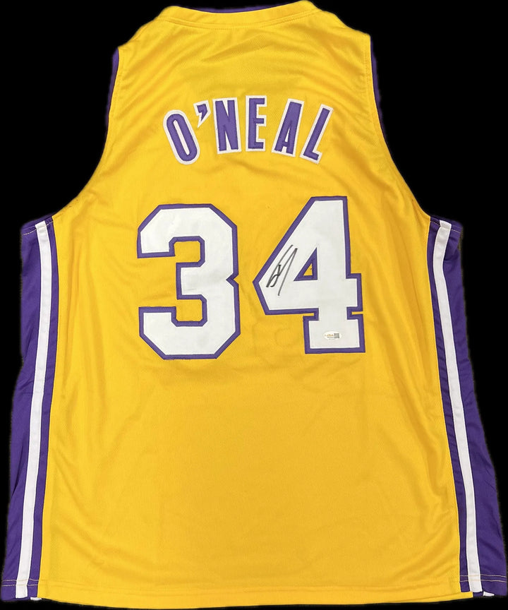 Shaquille O'Neal Signed Jersey JSA Los Angeles Lakers Autographed