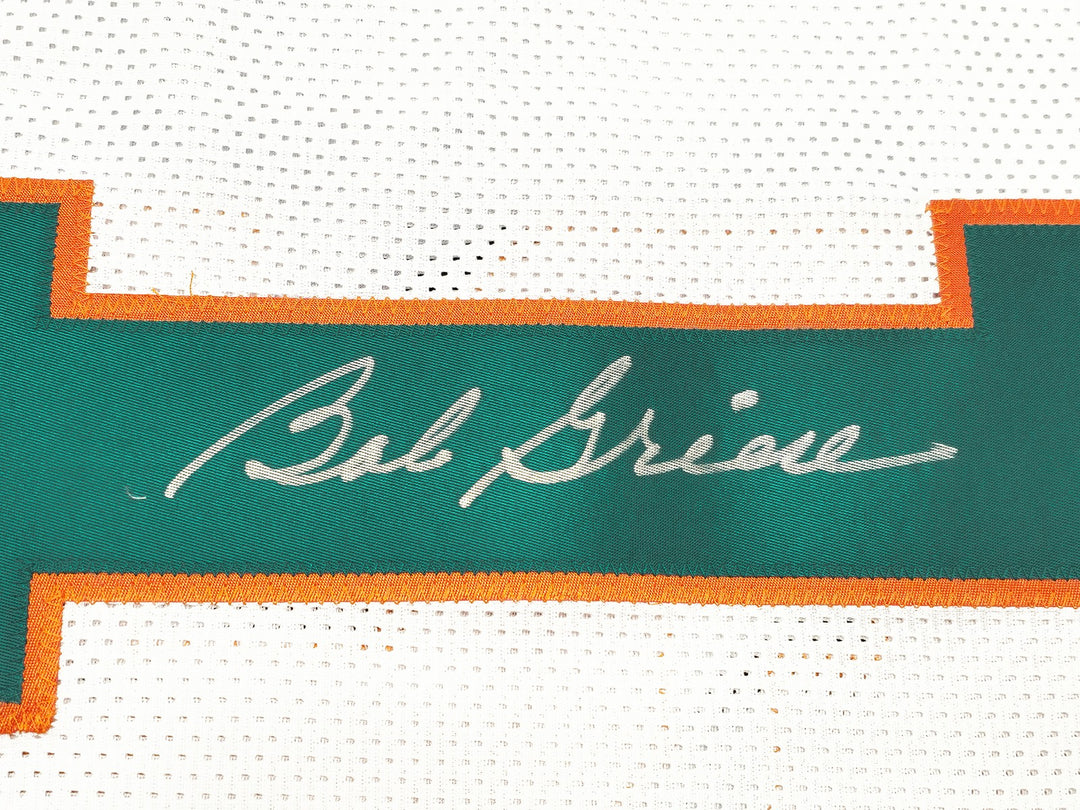 Miami Dolphins Bob Griese Autographed Signed White Jersey Beckett Witness