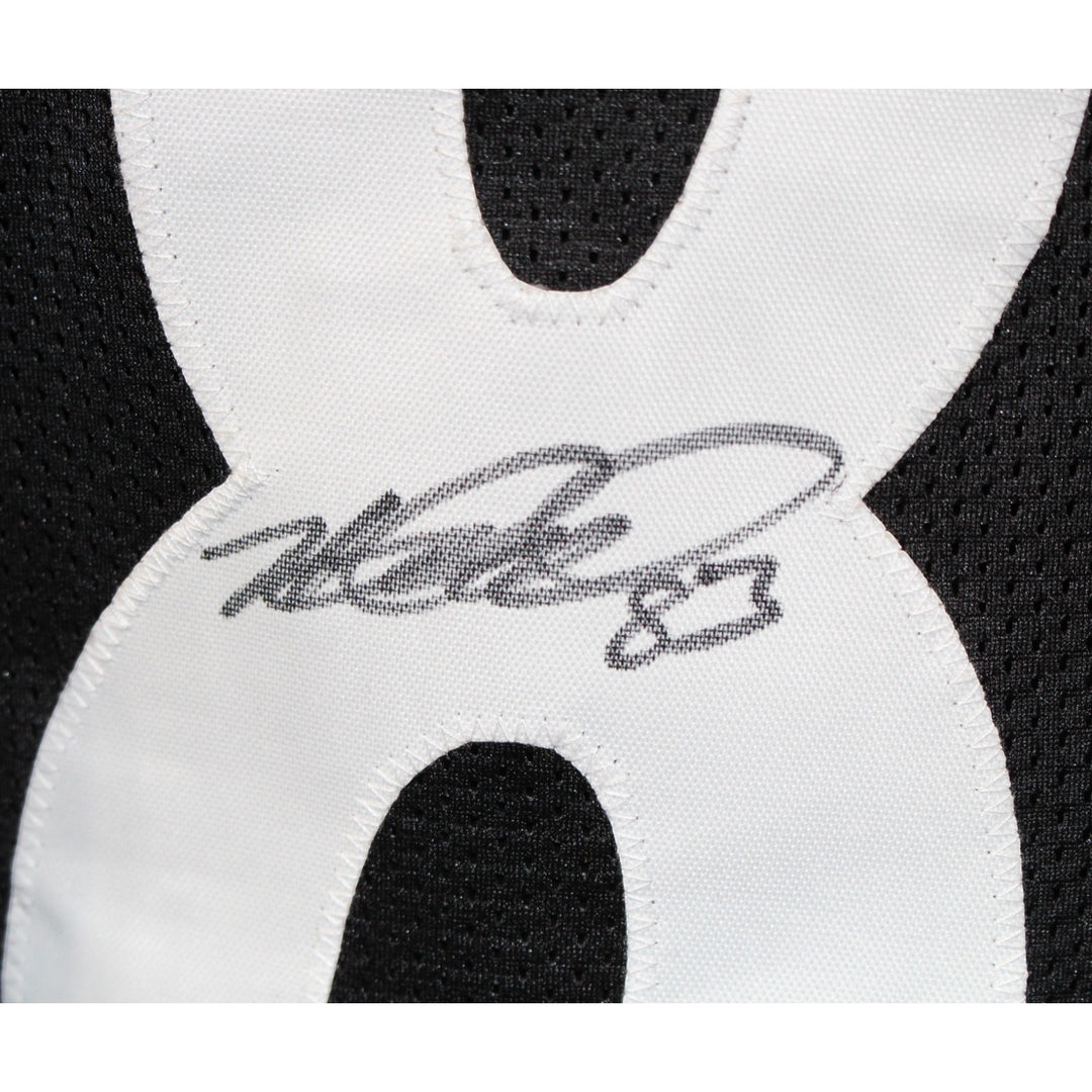 Heath Miller Autographed Pro Style Size XL Black Jersey Beckett Witness 54627
