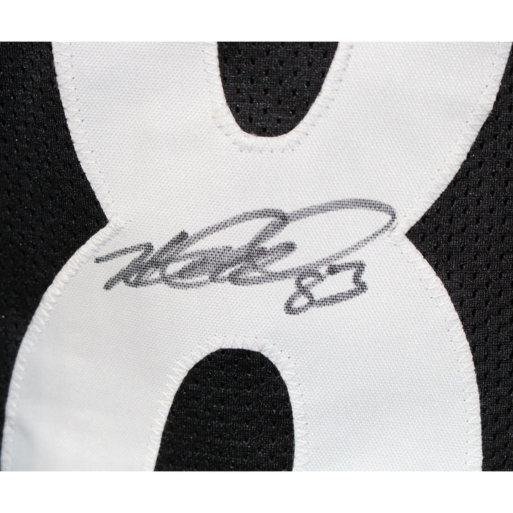 Heath Miller Autographed Pro Style Size XL Black Jersey Beckett Witness 54627