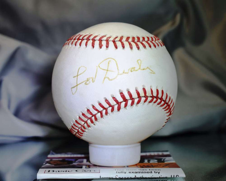 Lou Dials Jsa Certed National League Autograph Baseball Authentic Signed
