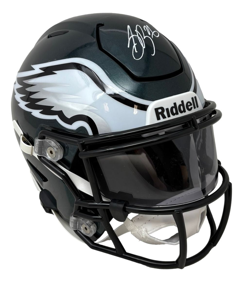 Saquon Barkley Signed Philadelphia Eagles New MIDI SpeedFlex Helmet PSA/DNA