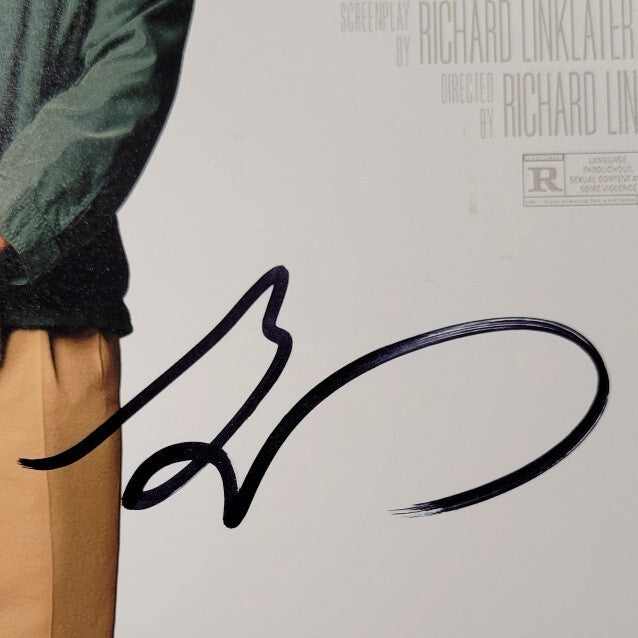Hit Man cast (3) signed 12x18 photo Powell Arjona Linklater (A) ~ Beckett BAS