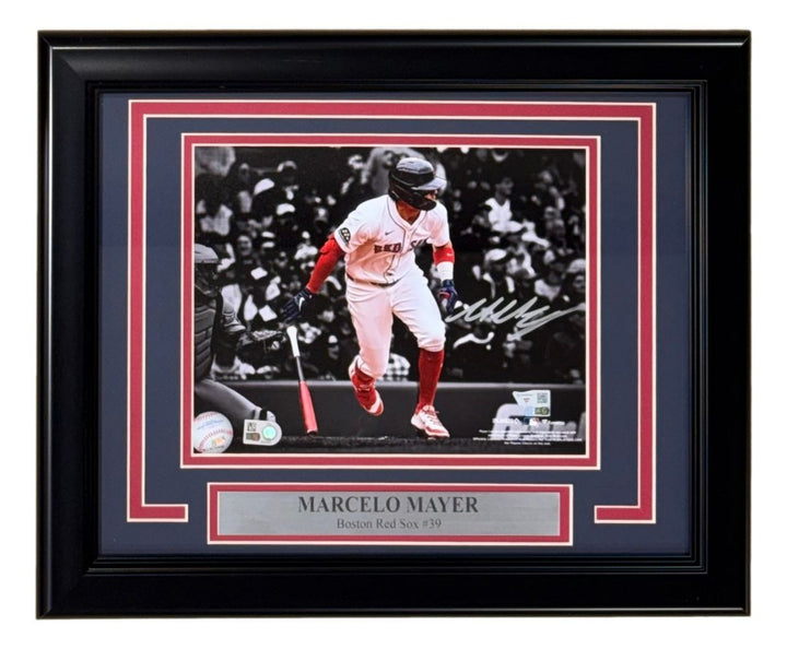Marcelo Mayer Signed Framed 8x10 Boston Red Sox Photo Fanatics