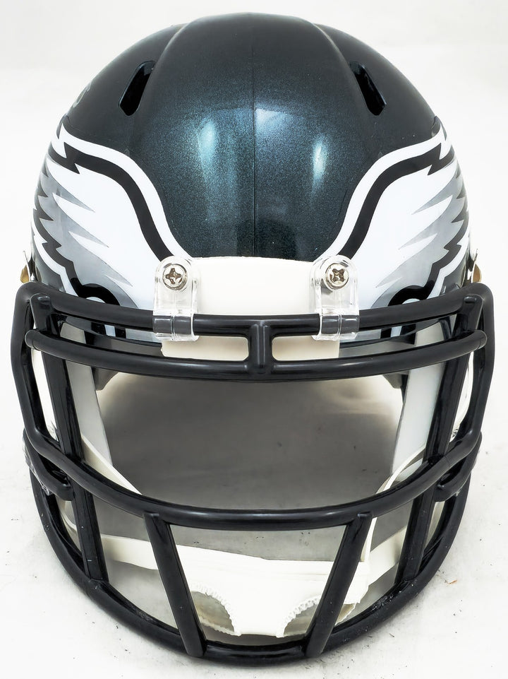 LeSean McCoy Signed Philadelphia Eagles Green Speed Mini Helmet Beckett Wit