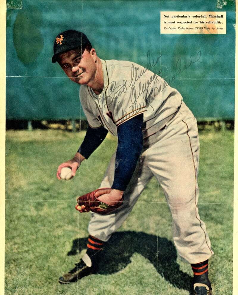 Jackie Jensen Willard Marshall PSA DNA Signed 8x10 Photo Autograph Red Sox
