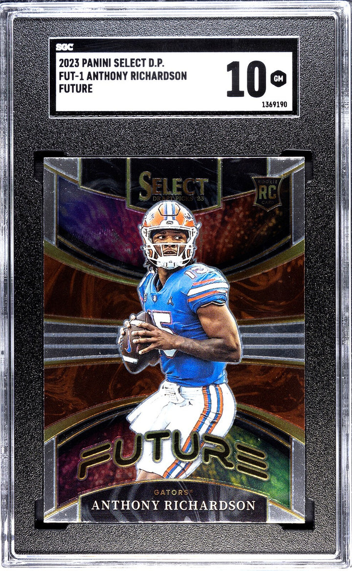 Anthony Richardson 2023 Panini Select DP Future RC  #FUT-1 -SGC Graded 10 Gem MT