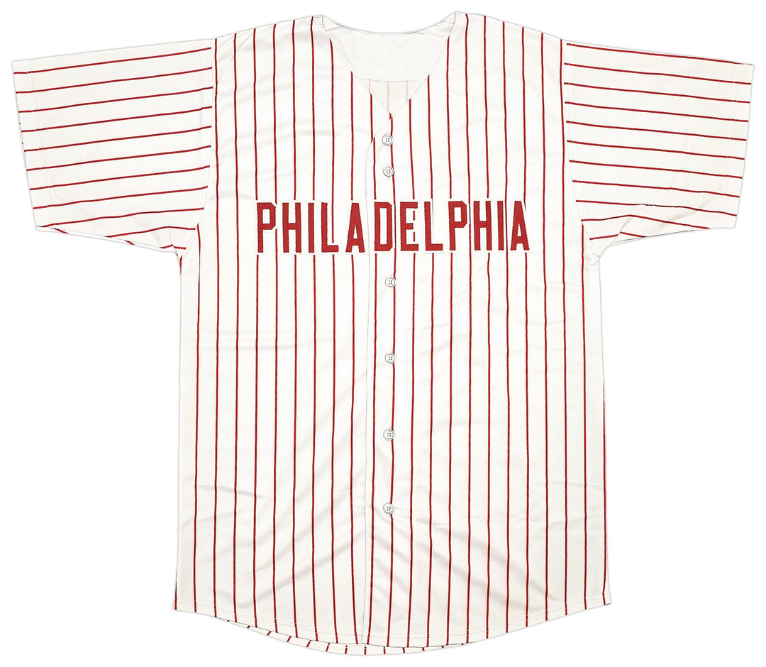 Philadelphia Phillies John Kruk Signed White Jersey Beckett Witness