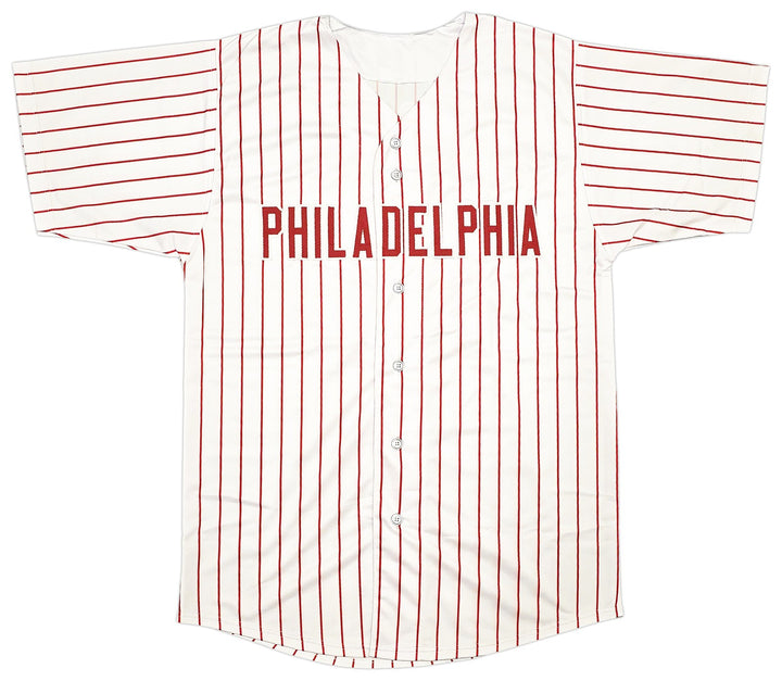 Philadelphia Phillies John Kruk Signed White Jersey Beckett Witness