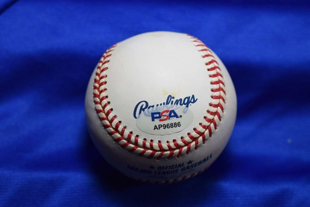 Jake Gibbs PSA DNA Autograph Major League OML Signed Baseball Ole Miss