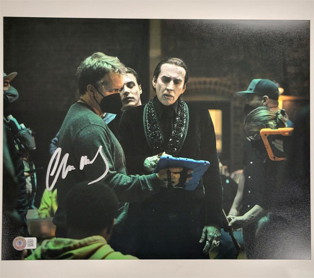 Director Chris McKay signed Renfield 11x14 photo autograph ~ Beckett BAS Holo