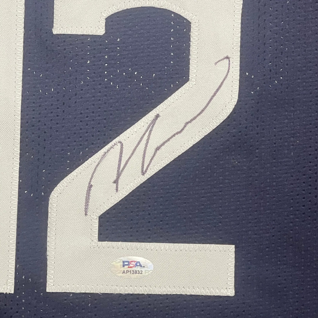 Andre Drummond Signed Jersey PSA Uconn Autographed
