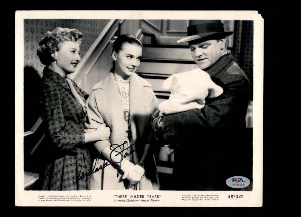 Barbara Stanwyck PSA DNA Coa Signed 8x10 Photo Autograph These Wilder Years