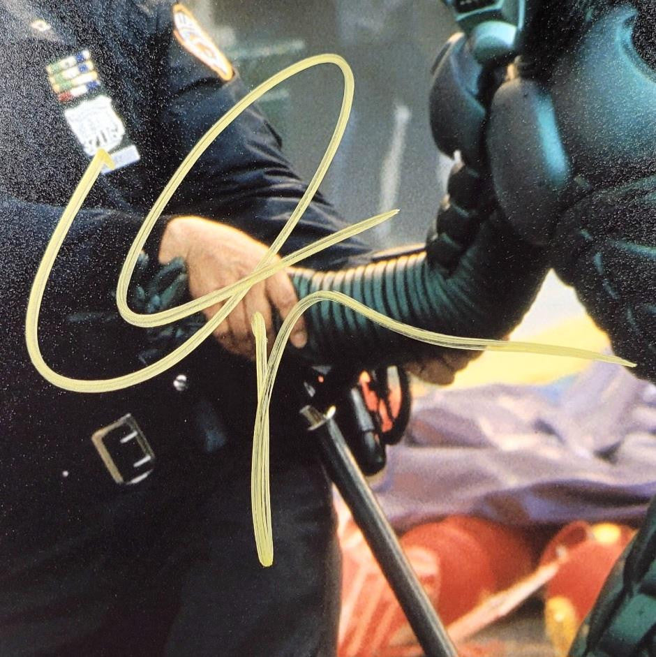 Willem Dafoe signed Green Goblin 11x14 photo Spider-Man autograph ~ Beckett BAS