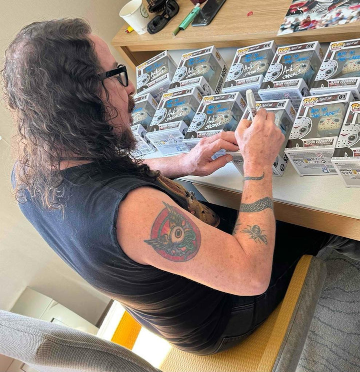 Ari Lehman signed "F*ck Freddy!" Friday 13th Funko Pop autograph Beckett BAS