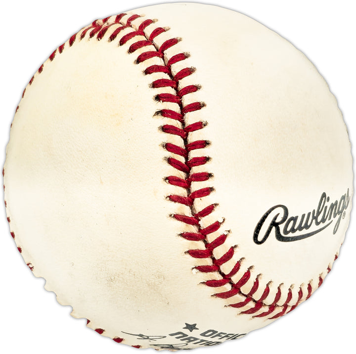 Mike Schmidt Autographed NL Baseball Philadelphia Phillies Beckett QR #BL93548