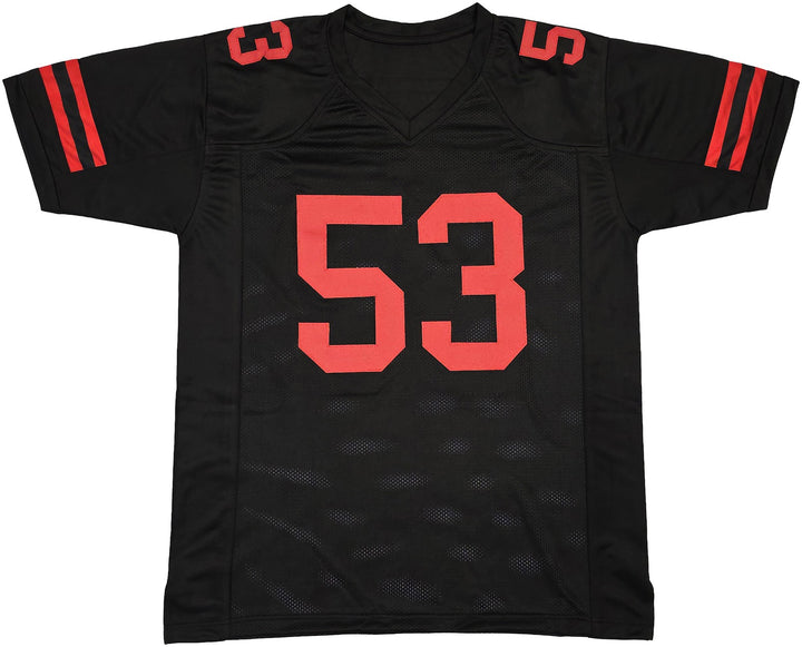 San Francisco 49ers NaVorro Bowman Signed Black Jersey Beckett Witness