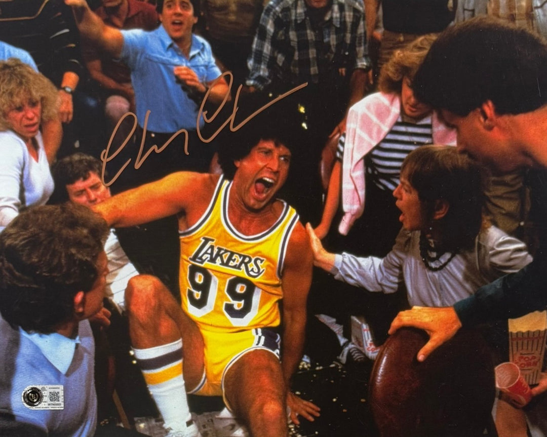 Chevy Chase Autographed/Signed Fletch 11x14 Photo Beckett WIT 58266