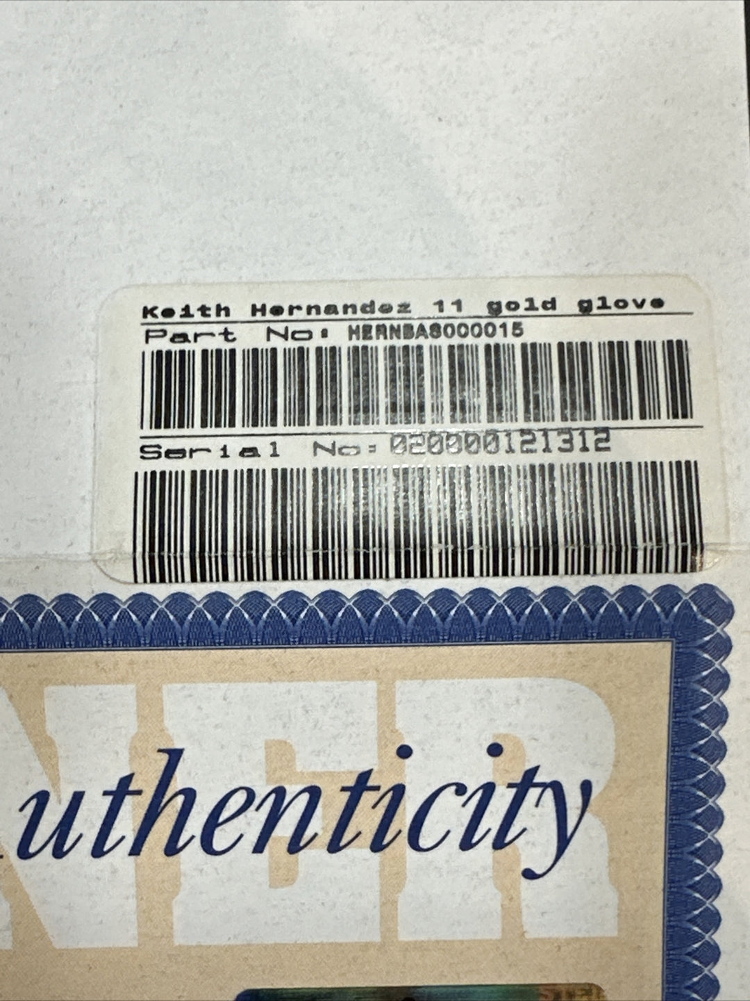 Keith Hernandez Signed Mlb Gold Glove Baseball 11 Gold Gloves Auto Mets Steiner