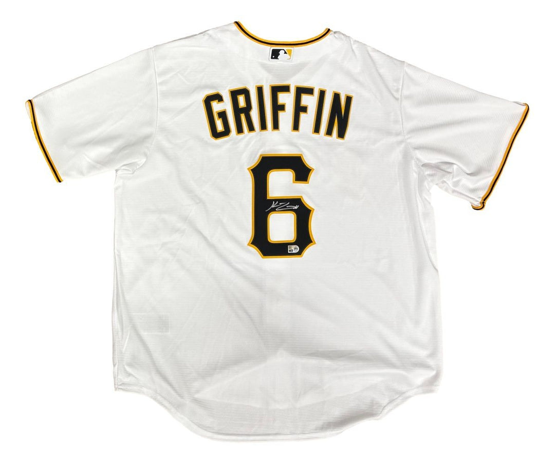 Konnor Griffin Signed Pittsburgh Pirates Nike Replica Jersey MLB Hologram