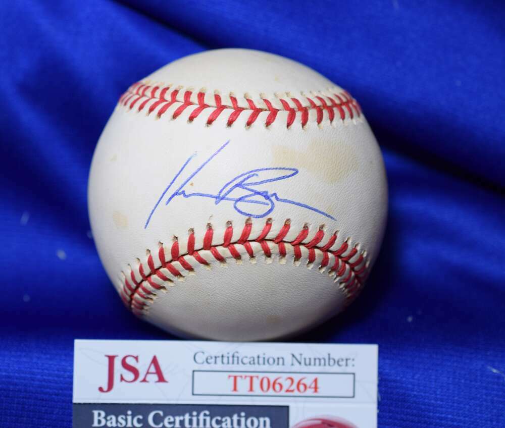 Kevin Brown JSA Cert Autograph National League ONL Signed BasebaLL