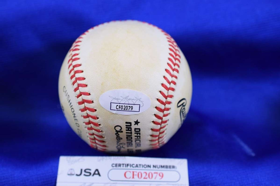 Rusty Staub JSA COA Autograph ONL Feeney National League Signed Baseball