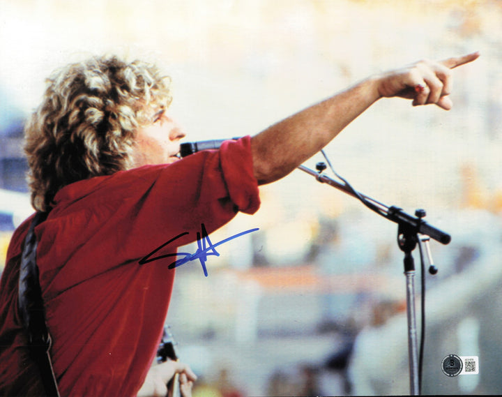 Sammy Hagar Autographed Signed 11x14 Photo Van Halen Beckett BAS QR #AE31878