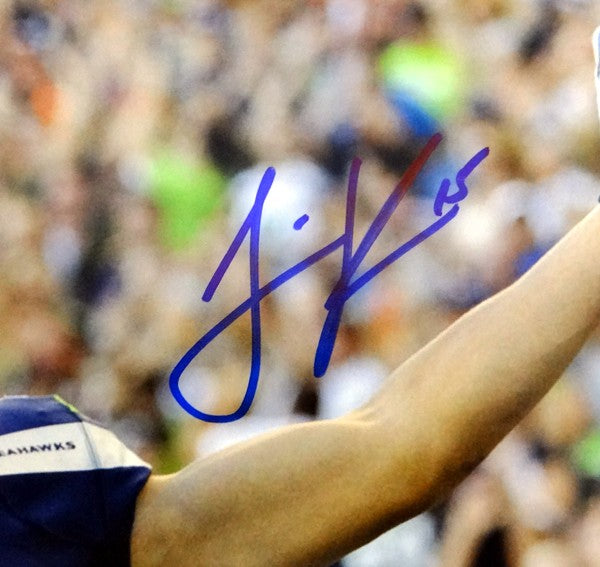 Jermaine Kearse Autographed Signed 16x20 Photo Seattle Seahawks MCS Holo