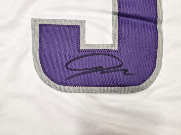 Minnesota Vikings Jordan Addison Signed White Jersey Beckett BAS QR