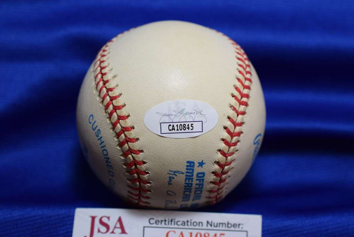 Larry Doby JSA Coa Autograph American League Signed Baseball