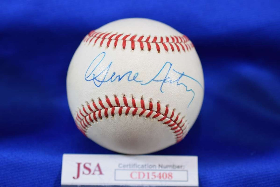 Gene Autry JSA COA Autograph OAL American League Signed Baseball