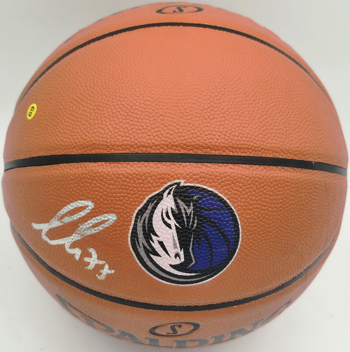 Luka Doncic Auto Official Game Ball Series Basketball Mavericks Logo Fanatics