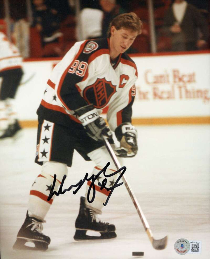 Wayne Gretzky Gem Mint 10 Beckett BAS Signed 8x10 Photo Autographed