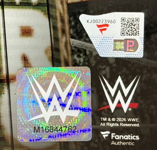AJ Styles Signed Framed 8x10 WWE Retirement Photo Fanatics