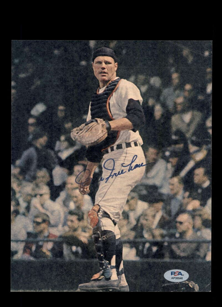 Bill Freehan PSA DNA Signed Vintage 8x10 Photo Autographed Tigers