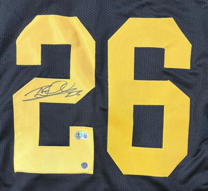 Rod Woodson Pittsburgh Signed Alternate Black Football Jersey BAS