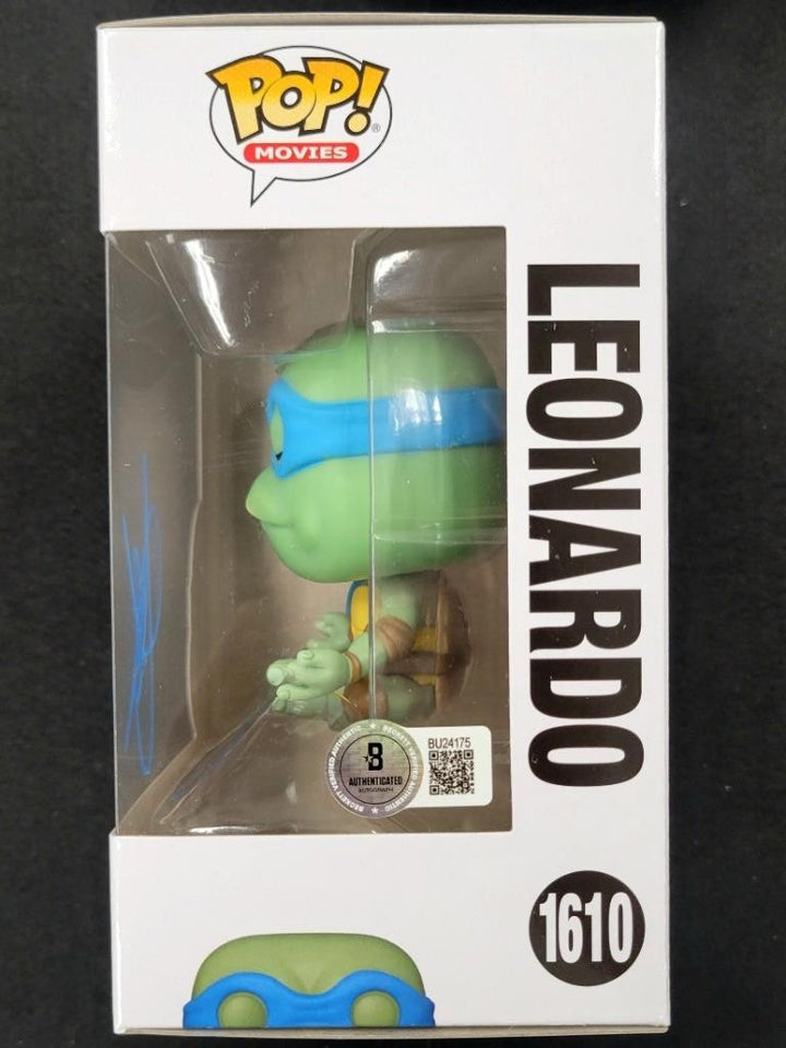 Seth Green autograph signed TMNT Leonardo Meditating Funko Pop! ~ Beckett BAS